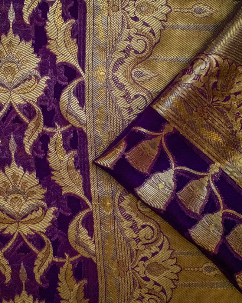 Organza Floral Dupatta - DRR223