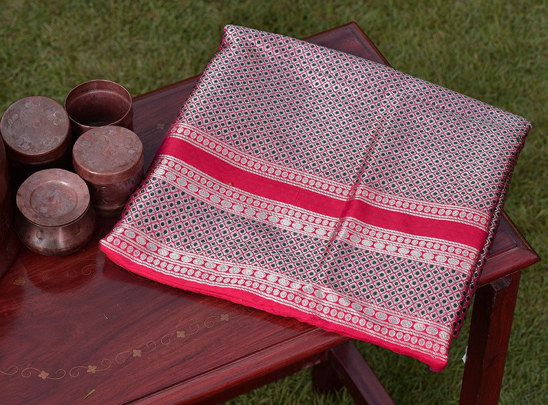 Pink Jhumar Saree - kg1357
