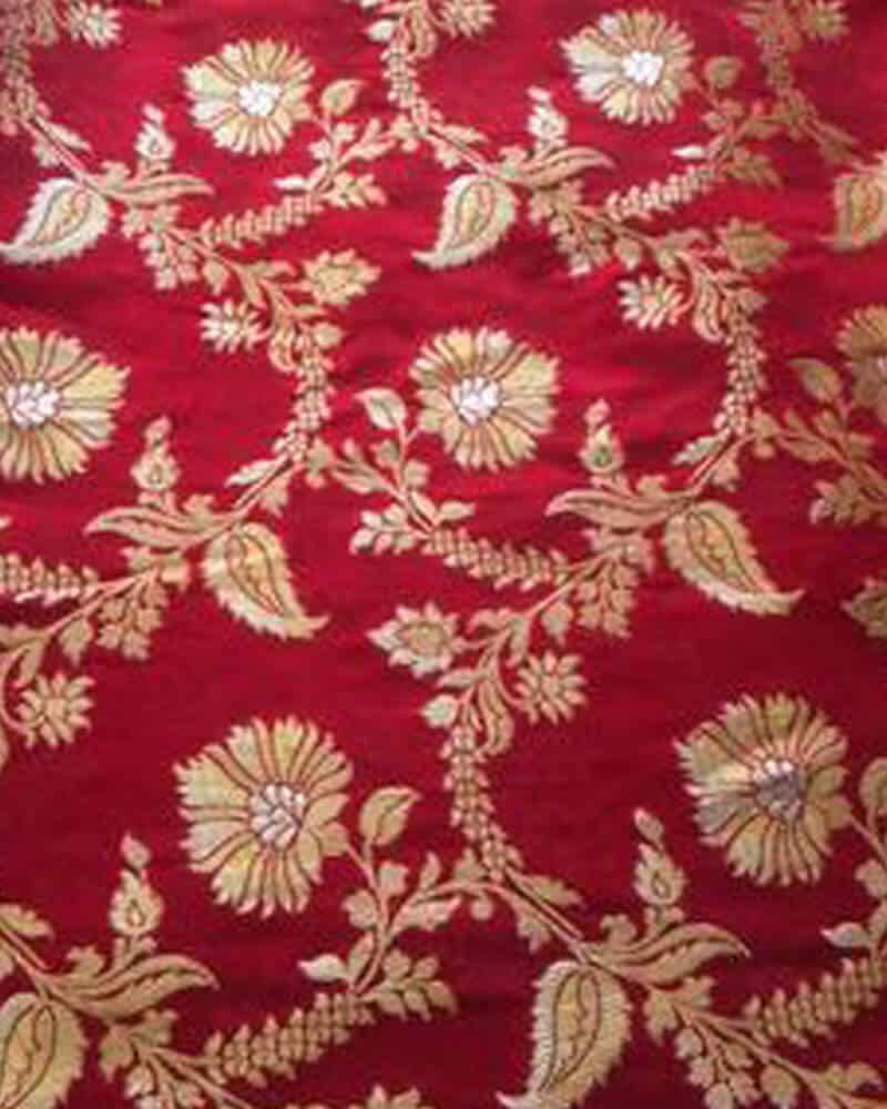 Red Floral Loose Dress - KG2197